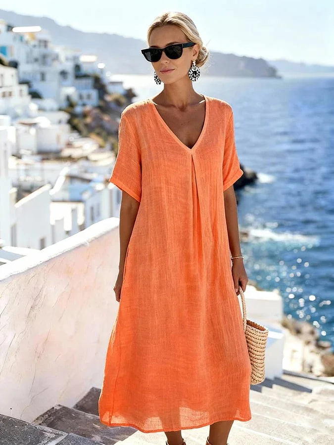 Wrenley Relaxed Flowing Maxi Dress