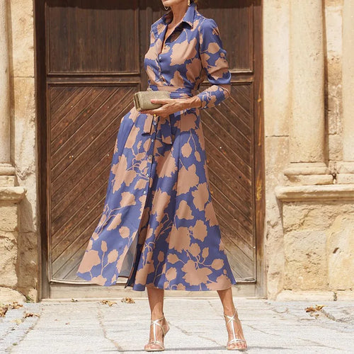 ALEA™ - Floral Elegance Dress