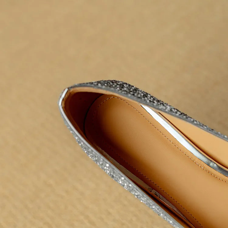 Annie | Gloria Glitter Pumps