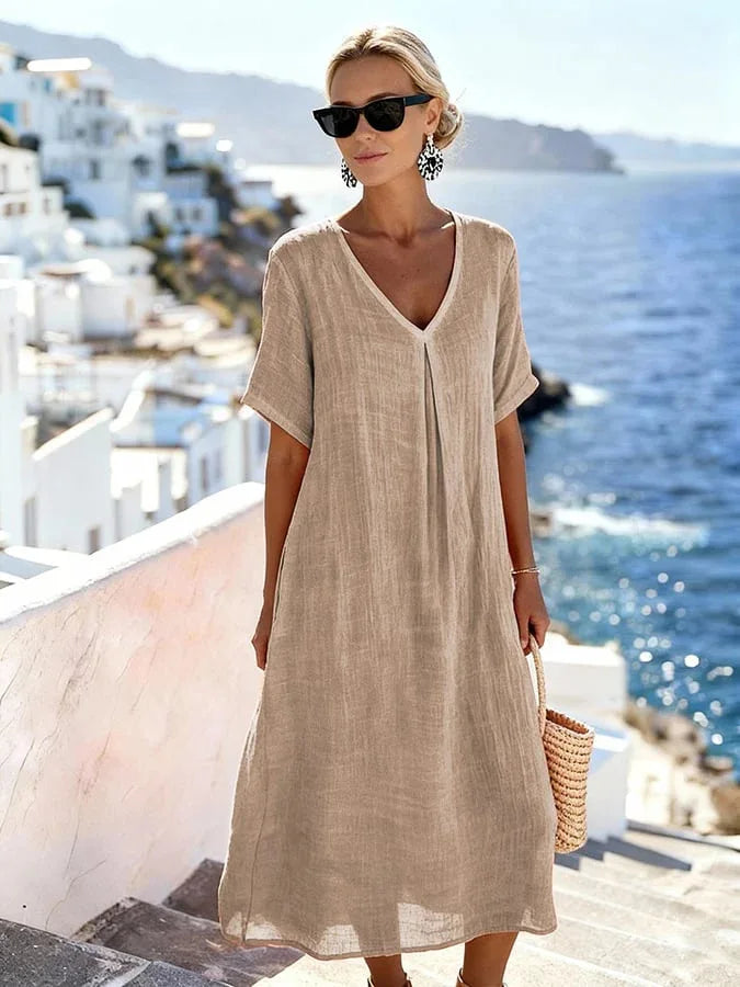 Wrenley Relaxed Flowing Maxi Dress