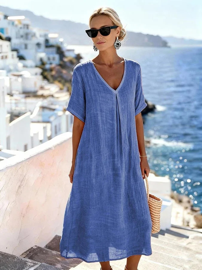 Wrenley Relaxed Flowing Maxi Dress