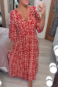Selene Bohemian Midi Dress