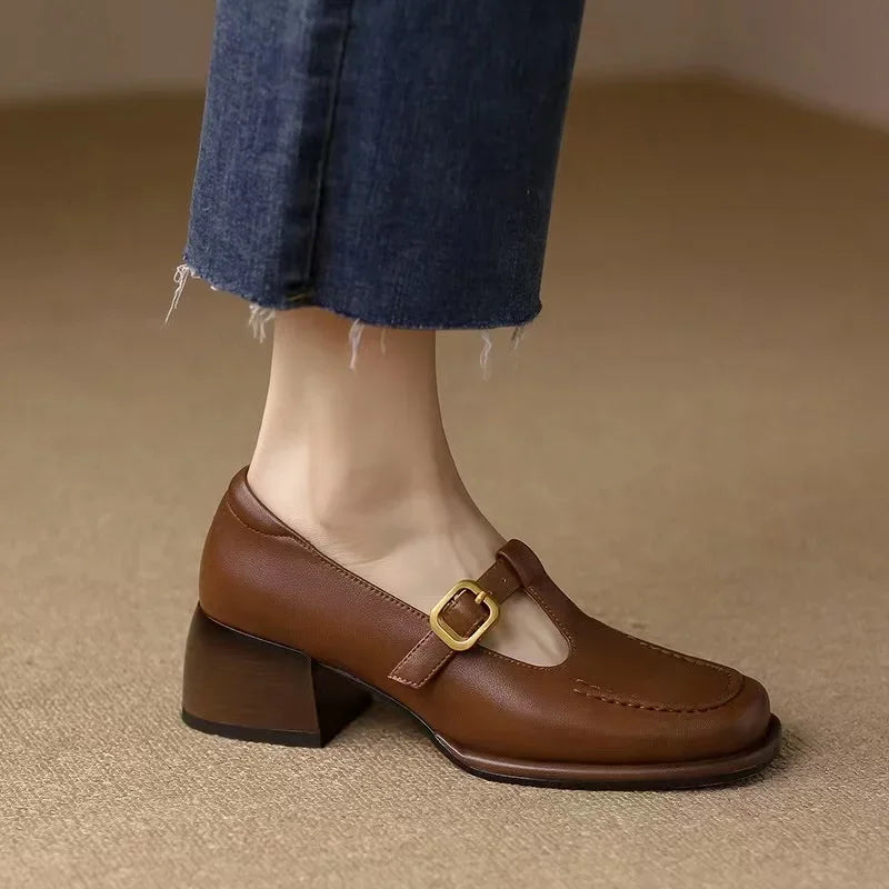 Annie | T-Strap Sandals