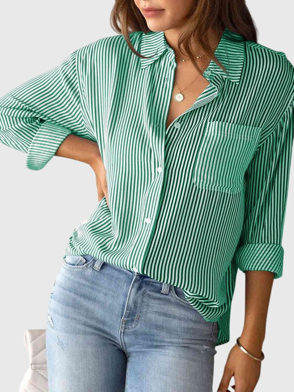 Sabine | Collared Neck Shirt