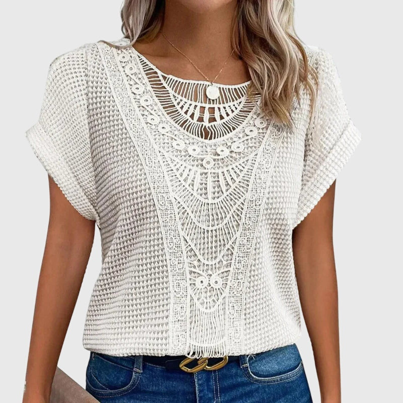 Annie | Elegant Ibiza Style Blouse
