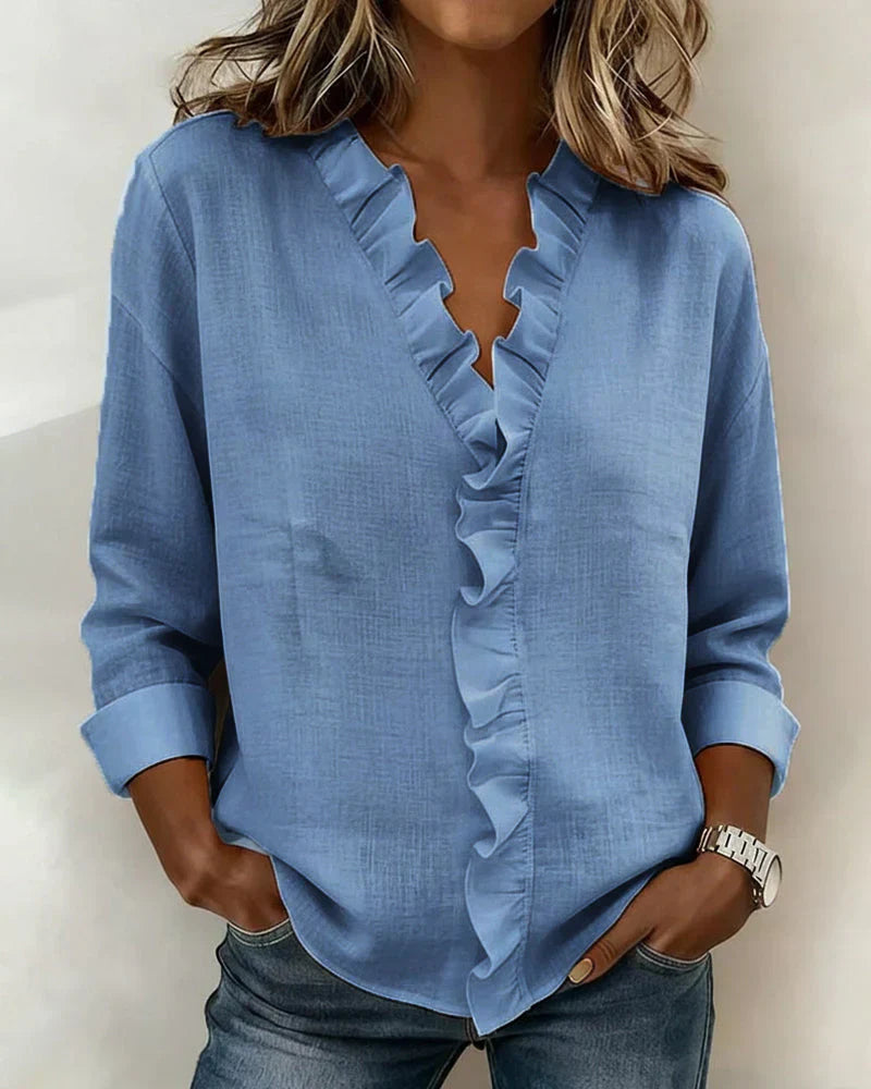 Indie | Blouse with Ruffles