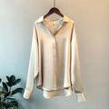 Pia™ - Satin Shirt for Women