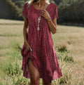 TAMIKA™ – Chic Short Sleeve Dress