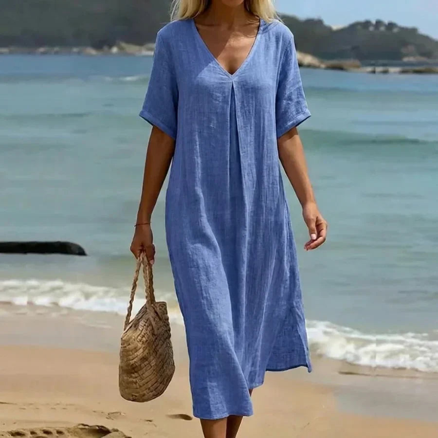 Wrenley Relaxed Flowing Maxi Dress